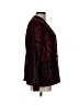 Chico's Paisley Burgundy Blazer Size Lg (2) - photo 4