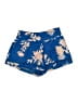 Roxy 100% Viscose Floral Blue Shorts Size XS - photo 1