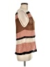 DR2 Stripes Multi Color Orange Sweater Vest Size M - photo 4