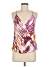SW3 Bespoke 100% Polyester Purple Sleeveless Blouse Size M - photo 1