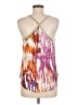 SW3 Bespoke 100% Polyester Purple Sleeveless Blouse Size M - photo 2