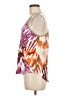 SW3 Bespoke 100% Polyester Purple Sleeveless Blouse Size M - photo 5