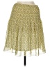 Max Studio 100% Polyester Paisley Yellow Casual Skirt Size M - photo 2