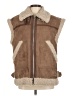 Topshop 100% Polyester Brown Vest Size 6 - photo 1
