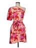 Shein Print Pink Cocktail Dress Size 6 - photo 1