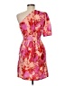 Shein Print Pink Cocktail Dress Size 6 - photo 2