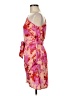 Shein Print Pink Cocktail Dress Size 6 - photo 5