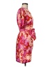 Shein Print Pink Cocktail Dress Size 6 - photo 4