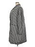 Old Navy 100% Polyester Houndstooth Gray Coat Size XXL - photo 5