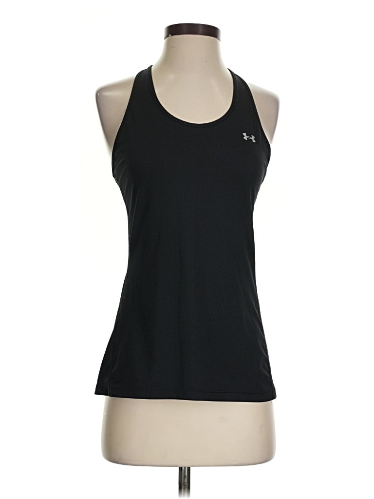 Pre-owned Under Armour Active Tank Top In Black