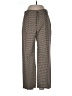 Shein Houndstooth Brown Casual Pants Size 12 - photo 1