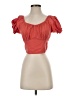 Sim & Sam 100% Cotton Orange Short Sleeve Top Size S - photo 1