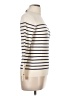 Zara Stripes Ivory Turtleneck Sweater Size L - photo 4