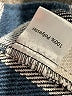 Fantaslook 100% Polyester Checkered-gingham Blue Fleece Size L - photo 7