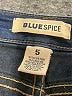 BLUE SPICE Solid Blue Jeans Size 5 - photo 7