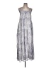 TCEC 100% Polyester Silver Casual Dress Size L - photo 1
