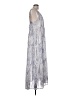 TCEC 100% Polyester Silver Casual Dress Size L - photo 4