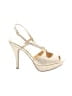 Fioni Gold Sandals Size 9 - photo 1