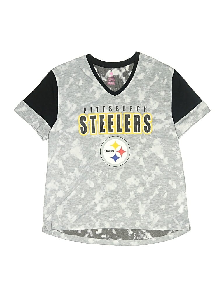 Pre-owned Nfl Kids' Short Sleeve T-shirt In Silver