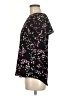 CeCe Black Short Sleeve Blouse Size M - photo 5