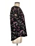 CeCe Black Short Sleeve Blouse Size M - photo 4
