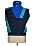 Serac 100% Nylon Color Block Blue Vest Size 14 - photo 2