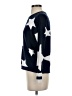 Lou & Grey Stars Blue Pullover Sweater Size S - photo 5