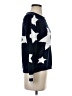 Lou & Grey Stars Blue Pullover Sweater Size S - photo 4