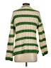MNG Stripes Multi Color Green Cardigan Size XXS - photo 2
