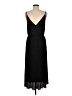 H&M 100% Polyester Black Cocktail Dress Size M - photo 2
