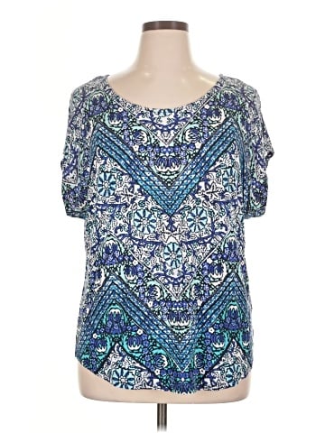 DressBarn Short Sleeve Blouse (view 1)