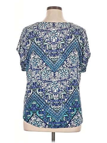 DressBarn Short Sleeve Blouse (view 2)
