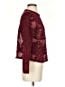 Anewsta 100% Polyester Burgundy Cardigan Size S - photo 4