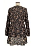 BLOOMCHIC 100% Polyester Floral Blue Brown Casual Dress Size 14 - photo 2