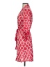 David Cline Argyle Red Casual Dress Size S - photo 5