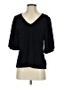 H&M Black 3/4 Sleeve Top Size S - photo 1