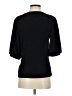 H&M Black 3/4 Sleeve Top Size S - photo 2