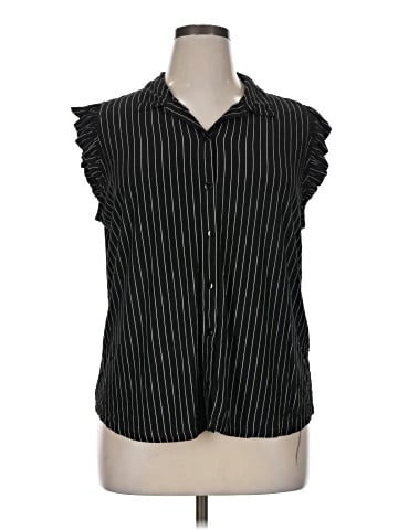Modern Works Sleeveless Button-Down Shirt (view 1)