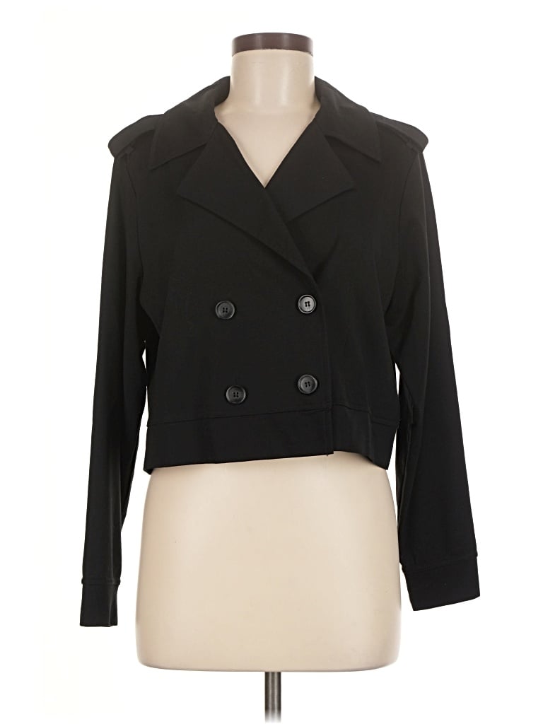 Pre-owned Wynne Layers Blazer Jacket In Black