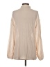 Zara Ivory Long Sleeve Blouse Size XS - photo 2