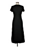 Unbranded Solid Black Casual Dress Size M - photo 2