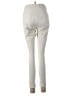 Lyssé 100% Polyurethane Solid Ivory Casual Pants Size S - photo 2