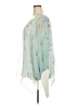 ClothesHead 100% Polyester Blue Long Sleeve Blouse Size 2X - photo 5