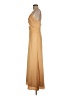 Mac Duggal 100% Polyester Tan Cocktail Dress Size 8 - photo 5