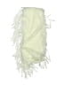 Unbranded Jacquard Solid Houndstooth Ivory White Scarf One size - photo 2