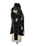 Ted Baker London 100% Polyester Floral Black Jacket Size 0 - photo 4