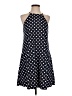 Nine Britton Polka Dots Blue Casual Dress Size S - photo 1