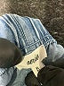 Free Being Blue Denim Shorts Size XL - photo 4