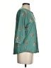 Flora Nikrooz Teal 3/4 Sleeve Blouse Size S - photo 4