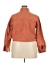 Nine West 100% Cotton Orange Jacket Size XXL - photo 2